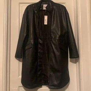 Bb Dakota Faux Leather Coat